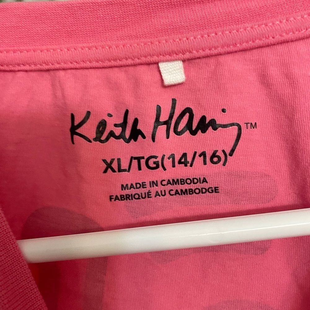 Pink Keith Haring Tee - Picture 3 of 5
